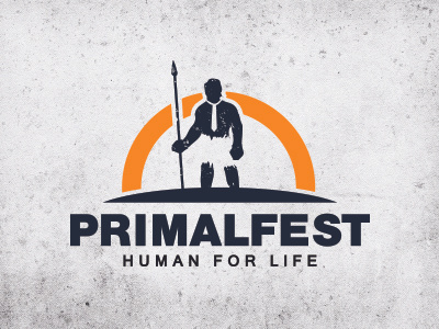 PrimalFest hunter negative primal silhouette spear