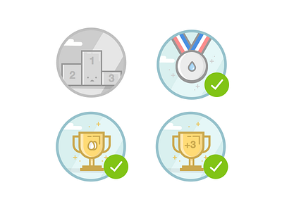 Health Badges badges health icon icons sketch vector