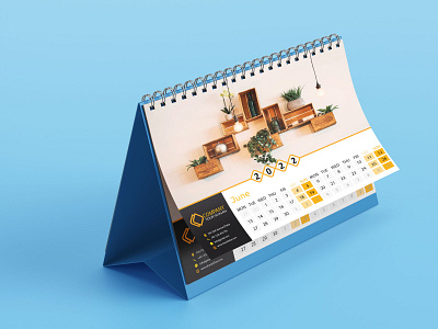 Calendar of 2022 callender graphic design