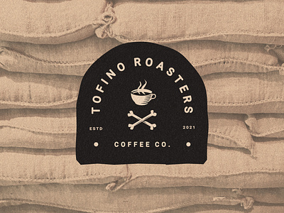 Tofino Roasters Logo cafe coffee design graphic logo shop tofino vector