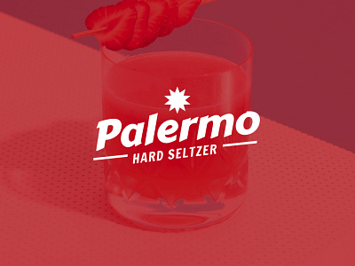 Palermo Hard Seltzer Logo alcohol brand branding cocktail design drink inspiration logo logo design seltzer