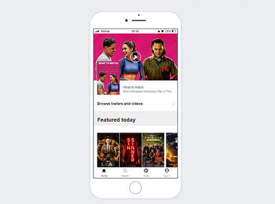 Free Movie APP Design: Movies, TV & Celebrity Content app app design design mobile app mockplus movie app design ui ui design ux ux design
