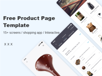 Free Product Page Template