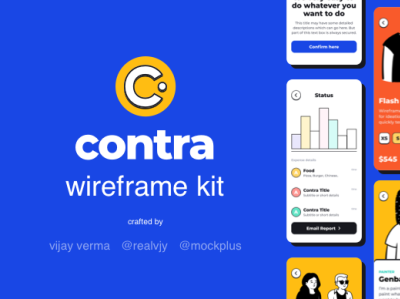 Contra: A Free Starter Wireframe Kit