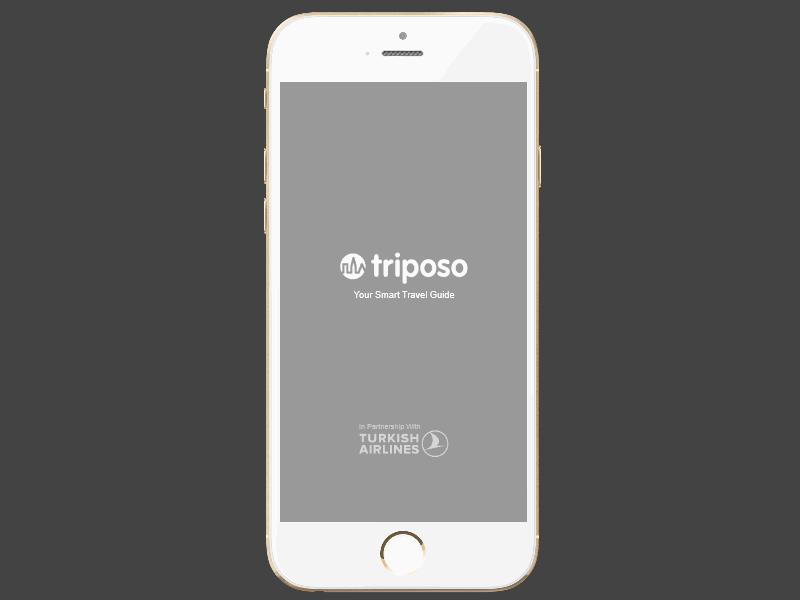 Tourism App Design Prototype – Triposo design example design template interaction design mobile app prototype prototyping ui ux