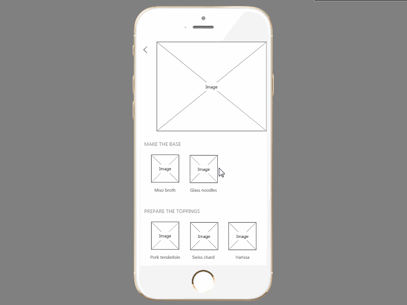 Noodler app design designer interaction mobile mockplus prototype prototyping ui ux