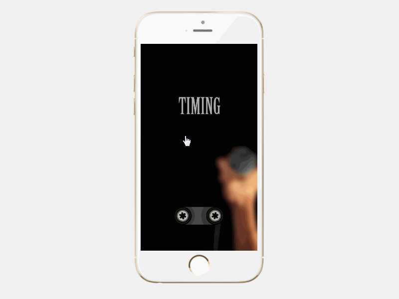 Timing Music app appdesign design designer interaction mobile mockplus prototype prototyping ui ux