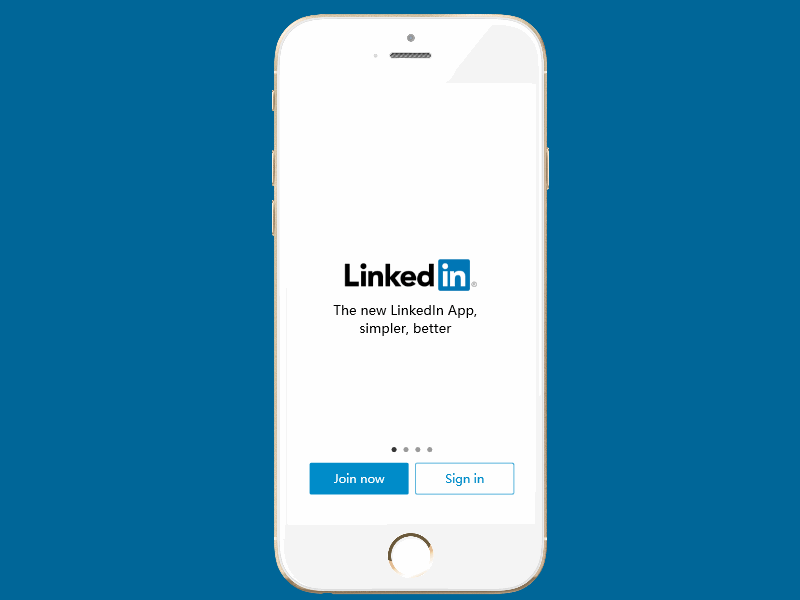 Linkedin by Mockplus on Dribbble