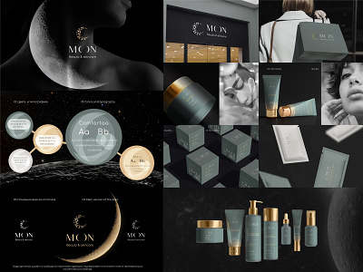 Cosmetics branding and Package Design branding cosmetics design graphic design logo package