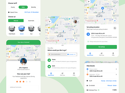 Driver Booking App