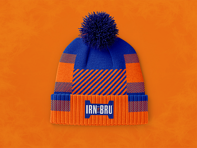 Irn Bru Winter Football Kit apparel design design football football apparel football club football design scotland soccer soccer apparel soccer design soft drink tartan world cup