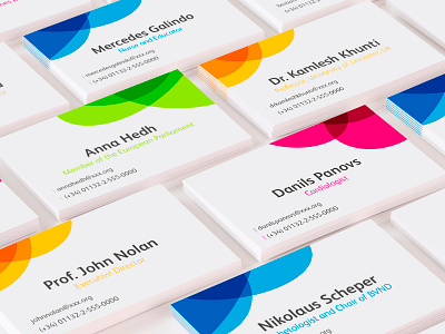 Business Cards | European Diabetes Forum branding business card business card design business cards design diabetes european event forum health identity illustration medical pharmaceutical