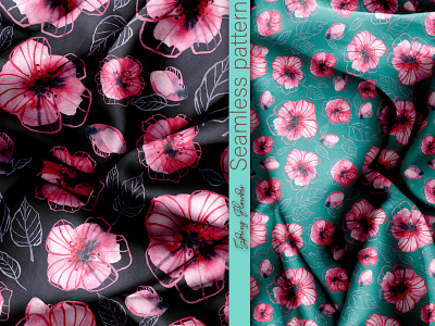 Abstract sakura seamless pattern abstract seamless pattern cherry blossom cherry blossom fabric fabric design pattern design seamless pattern textile design