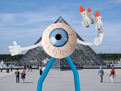 Eyeman Sculpture