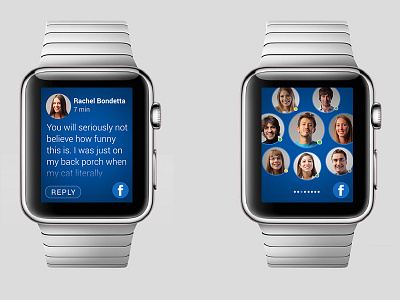 iWatch Facebook facebook iwatch