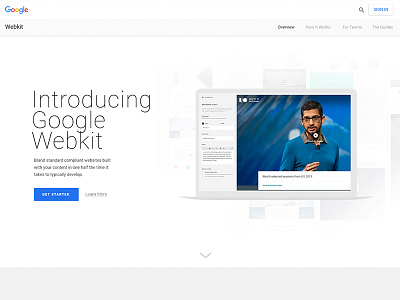 Google Web Kit brand design google web