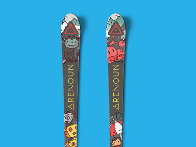 Renoun Skis Set 2