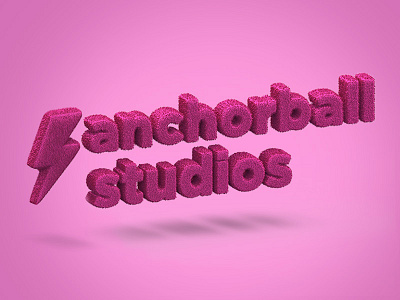 Anchorball Studios Logo 3d branding logo