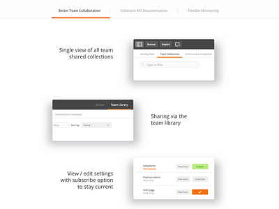 Postman App Site Redesign