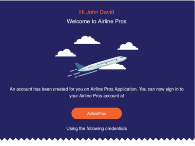Airlinpros Email email design email marketing emailtemplate