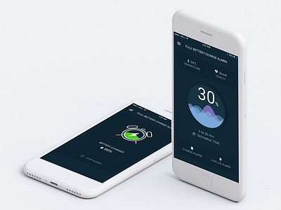 Full Battery Charge Alarm alarm app ui charging