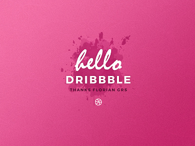 Hello Dribbble