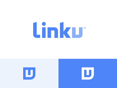 Linku agency create digital internet logo logotype mark online type wordmark