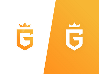 G app clean g game logo mark modern monogram shield sport type win
