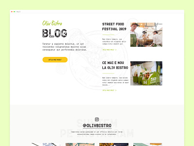 Website design: homepage concept sneak peek design graphic design ui ux