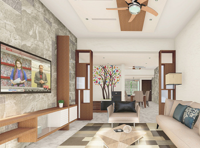 Living room design interior