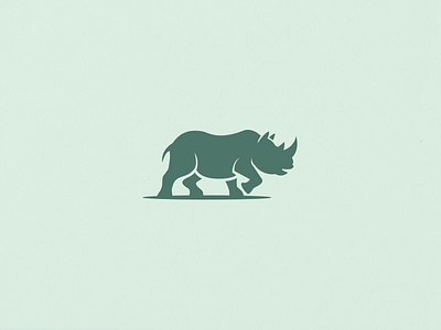 Rhino accounting animal crypto design icon icons industrial logo mascot ratio rhino tech technology vector