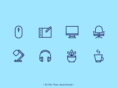 Essential Designer Equipment Free Icon Set 96x96pix