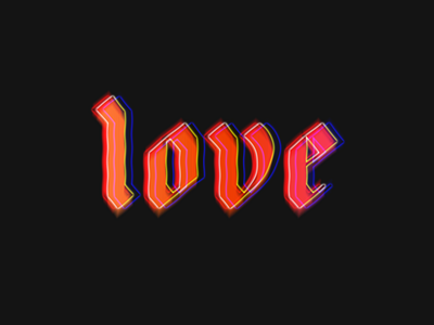 Love in Neon Style blackletter calligraffiti calligraphy crypto geometric icon industrial lettering lettering logo letters logo love neon neon light ratio tech technology type typography wordmark