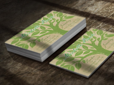 Holistic Business Card Design design graphic design