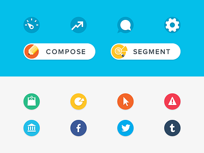 Icons, Buttons, & Badges