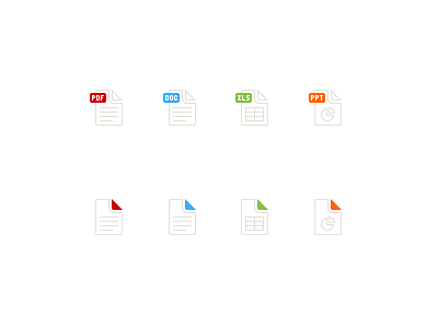 File Types document excel file icons pdf powerpoint remind