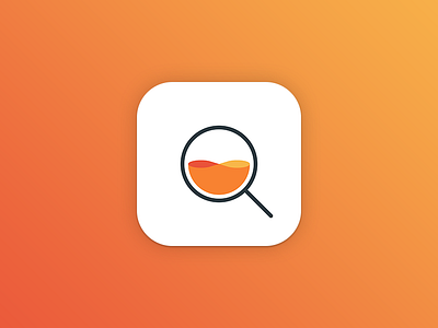 Searph App Icon app icon ios search water wave