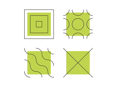 Categories abstract geometric icons line portfolio