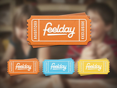 Feelday Exclusive exclusive feelday icon stub ticket