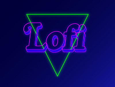 Lofi 80s graphic design