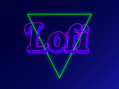 Lofi 80s graphic design
