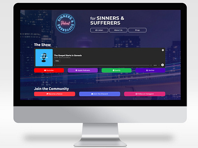 Sinners and Sufferers Website