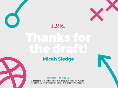 Hello Dribbble!