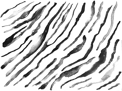 5/100 100Daysofchallenge 100daysofchallenge animal print background pattern safari watercolor zebra