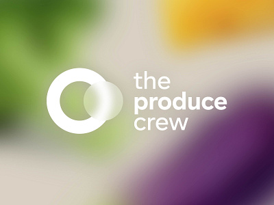 The Produce Crew – Logo branding colour colourful design flat fresh fresh produce graphic design icon illustration logo minimal typography vector