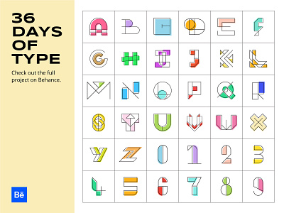36 Days of Type | Minimally 36dayoftype 36daysoftype design flat illustration illustrator minimal type typography vector