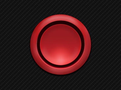 Button arcade button red
