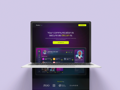 Pravica Club Landing Page by Mahdi.M on Dribbble