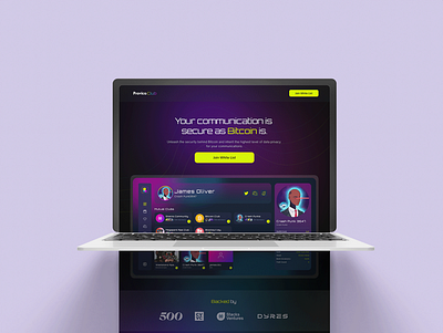 Pravica Club Landing Page crypto design illustration ui ux wallet web3.0