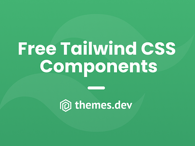 Free Tailwind CSS Components design landing saas tailwindcss website